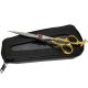 Sword Edge J2 stainless steel Dragon Scissor, Hair cutting Gold 6.5