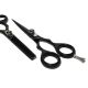 Sword Edge stainless steel Hair Cutting & Thinning Scissor- Blckime