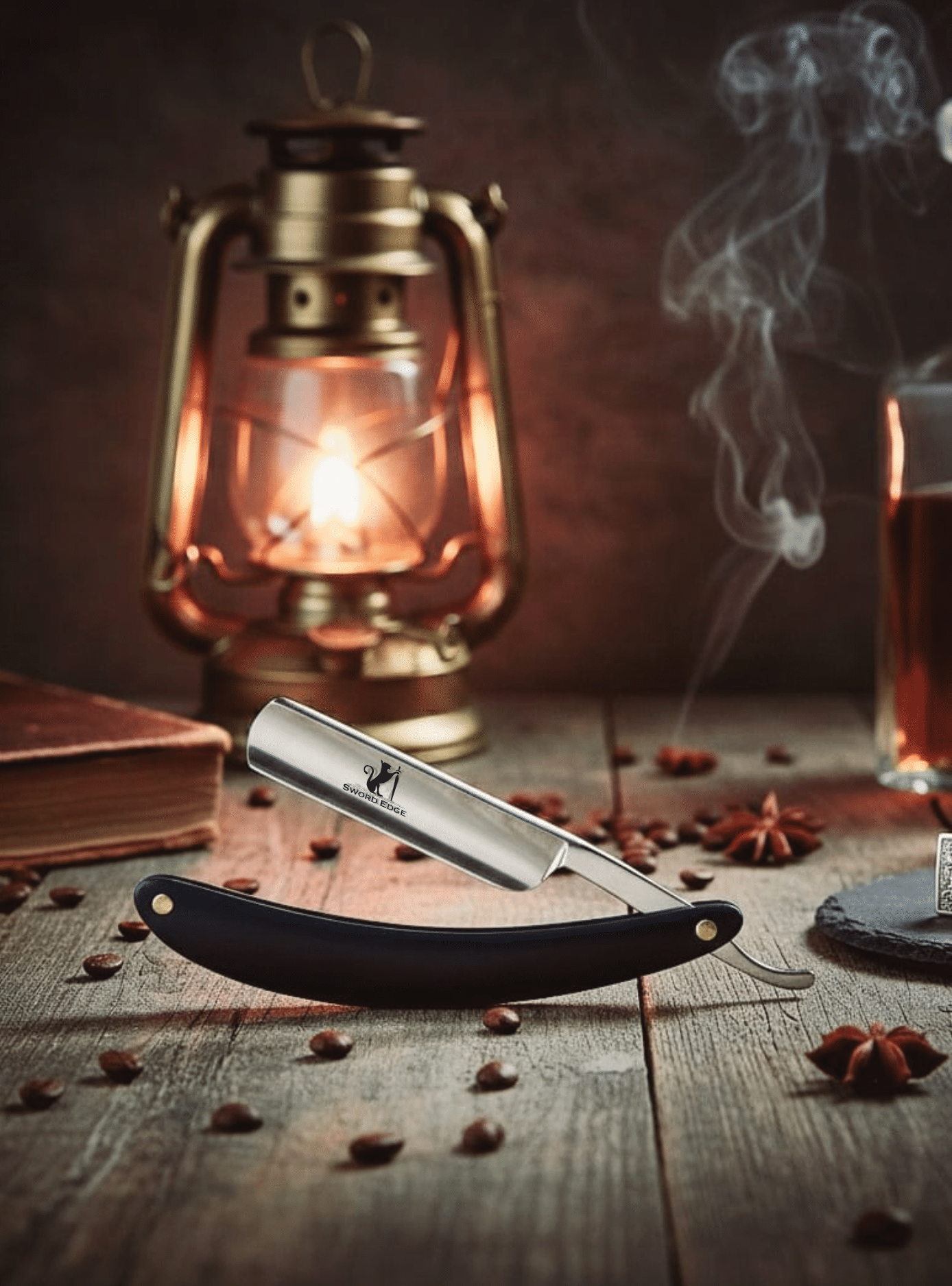 Cow Horn Straight Razor Sword Edge-1