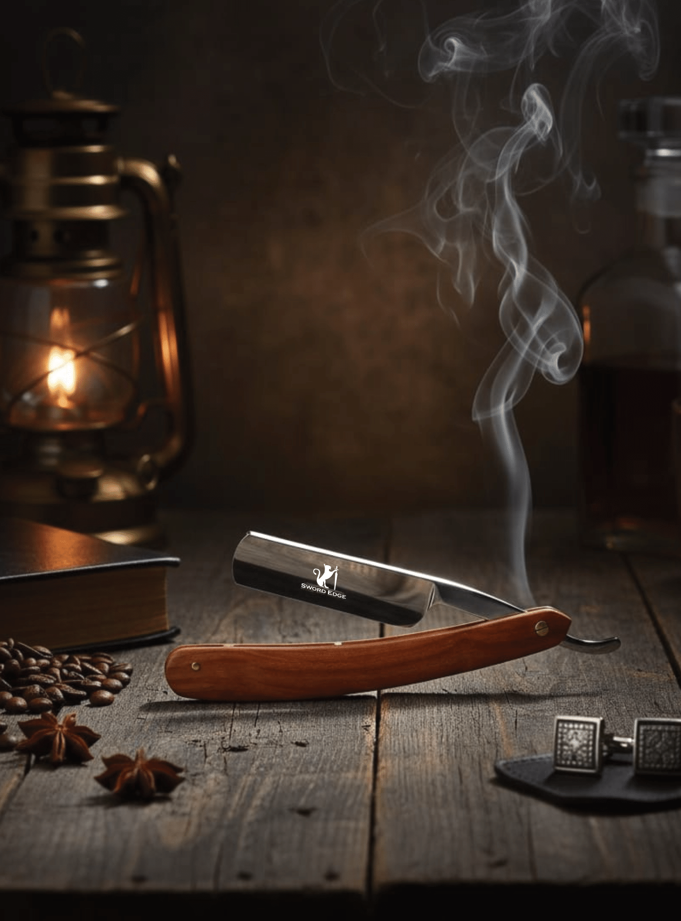 Shesham wood straight razor 2-1