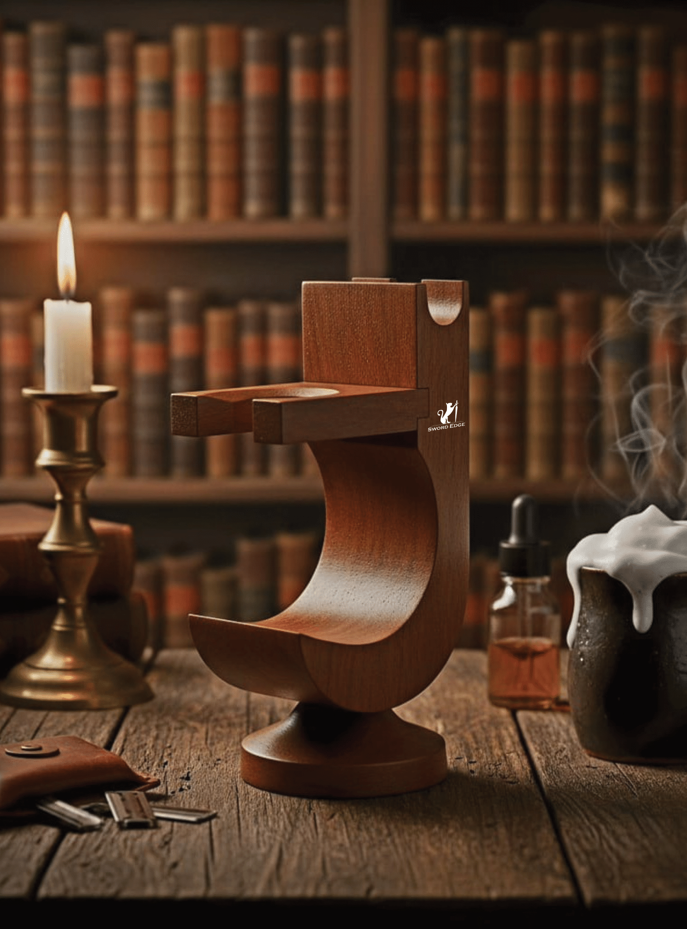 Sword Edge Shaving stand 2-1