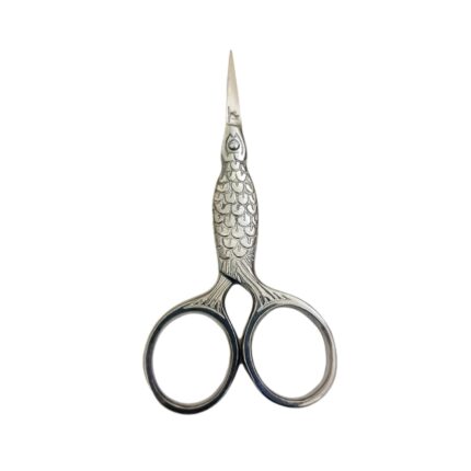 Groom Like a Pro: Sword Edge Facial Scissors with Stainless Steel Blades