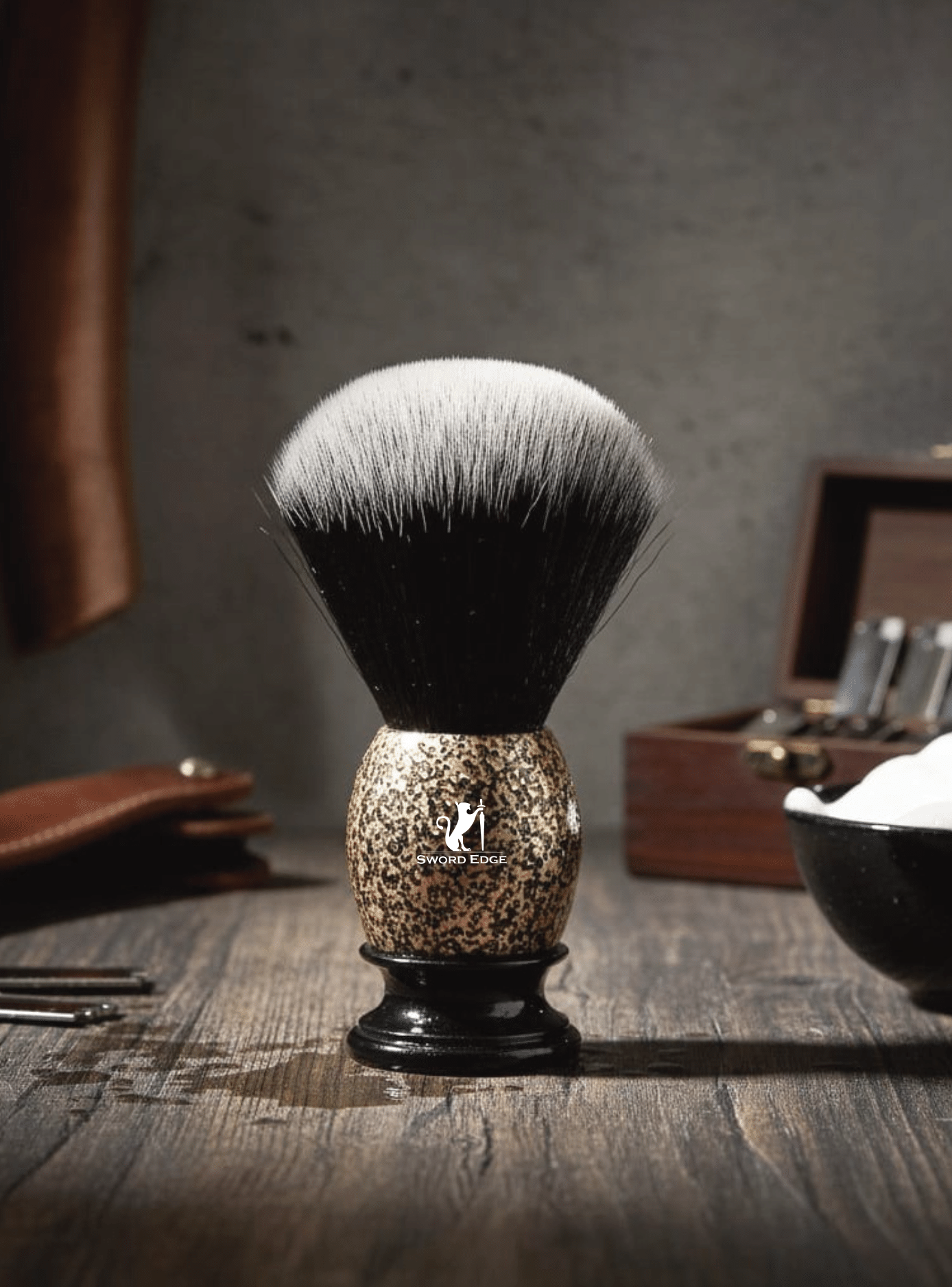 Golden Shaving Brush-1